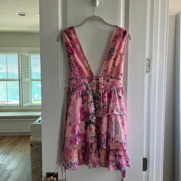 Rococo Sand Mist Ruffle Dress - Picture 7 of 7